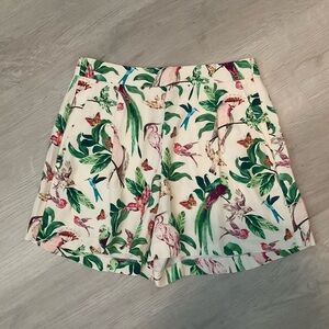 Floral Print Women's Shorts